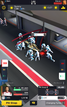 İndir F1 Clash - Oto Yarışı Yönetimi Yarış Android için Ekran görüntüsü 2