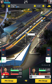 İndir F1 Clash - Oto Yarışı Yönetimi Yarış Android için Ekran görüntüsü 6