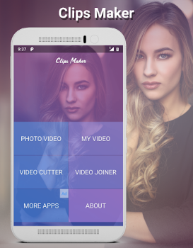 İndir Clips Maker Video oynatıcılar ve düzenleyiciler Android için Ekran görüntüsü 2