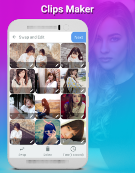 İndir Clips Maker Video oynatıcılar ve düzenleyiciler Android için Ekran görüntüsü 4