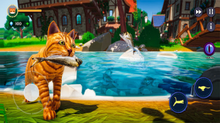 İndir Little Cat Kitty Big City 3D Rol yapma Android için Ekran görüntüsü 5