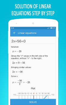 İndir Matematik denklem çözücü Eğitim Android için Ekran görüntüsü 4