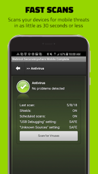 İndir Webroot Araçlar Android için Ekran görüntüsü 2
