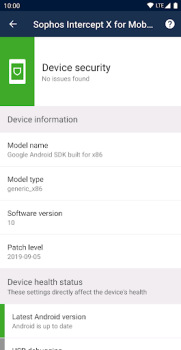 İndir Sophos Intercept X for Mobile Araçlar Android için Ekran görüntüsü 2