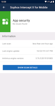 İndir Sophos Intercept X for Mobile Araçlar Android için Ekran görüntüsü 5