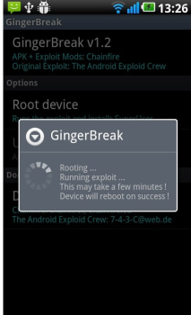 İndir GingerBreak Araçlar Android için Ekran görüntüsü 2