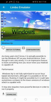 İndir Limbo Emulator Araçlar Android için Ekran görüntüsü 2