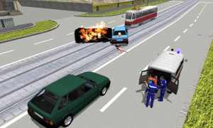 İndir Ambulance Simulator 3D Simülatörler Android için Ekran görüntüsü 2