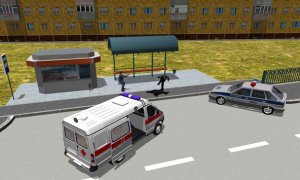 İndir Ambulance Simulator 3D Simülatörler Android için Ekran görüntüsü 3