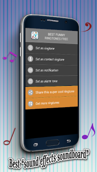 İndir Best Funny Ringtones Free Müzik ve Ses Android için Ekran görüntüsü 2