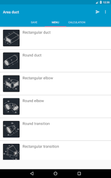 İndir Area duct HVAC Araçlar Android için Ekran görüntüsü 6