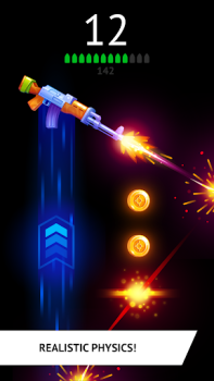 İndir Flip the Gun - Simulator Game Arcade Android için Ekran görüntüsü 2