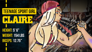 İndir Armwrestling With Muscle Girls Spor Oyunları Android için Ekran görüntüsü 2
