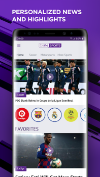 İndir beIN SPORTS Spor Android için Ekran görüntüsü 2