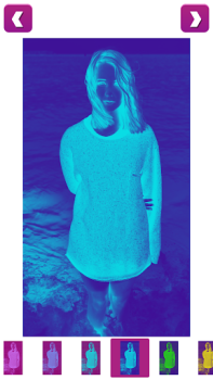 İndir Color Camera Negative Effect Fotoğraf Android için Ekran görüntüsü 6