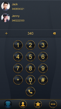 İndir Dark Theme Dialer Özelleştirme Android için