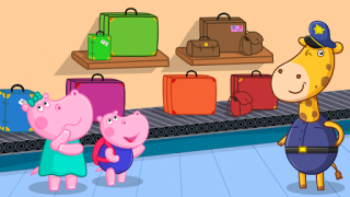 İndir Hippo: Havaalanı Meslek Oyunu Öğrenme Android için Ekran görüntüsü 2