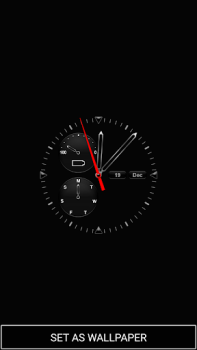 İndir Cool Clock Live Wallpaper Özelleştirme Android için Ekran görüntüsü 2