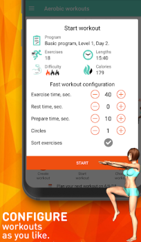 İndir Aerobics workout at home Sağlık & Fitness Android için Ekran görüntüsü 4
