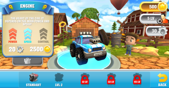 İndir Cartoon Hot Racer 3D Yarış Android için Ekran görüntüsü 2