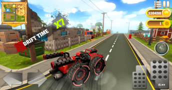 İndir Cartoon Hot Racer 3D Yarış Android için Ekran görüntüsü 3