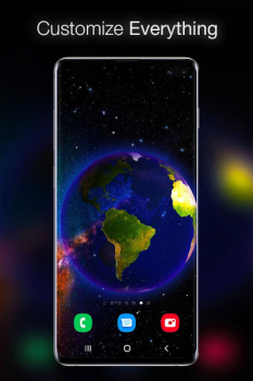 İndir Dünya 3D animasyonlu Özelleştirme Android için Ekran görüntüsü 5