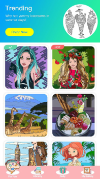 İndir Color Master: Coloring Games Eğlence Android için