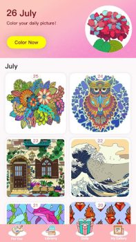 İndir Color Master: Coloring Games Eğlence Android için Ekran görüntüsü 4