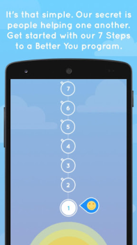 İndir 7 Cups - Anksiyete ve stres Sağlık & Fitness Android için Ekran görüntüsü 4
