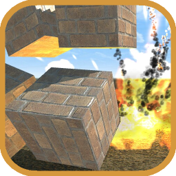 Logo Block destruction simulator: c