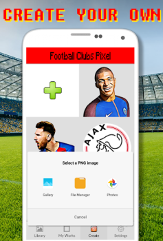 İndir Football Logo Coloring By Number Bulmaca Oyunları Android için Ekran görüntüsü 7