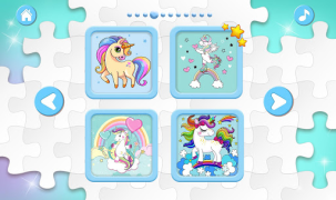 İndir Unicorn Puzzles for Kids Bulmaca Oyunları Android için Ekran görüntüsü 2