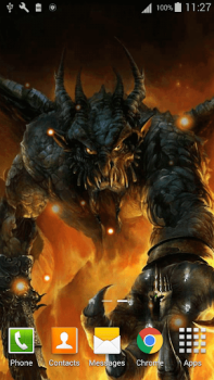 İndir Demon Live Wallpaper Özelleştirme Android için Ekran görüntüsü 2