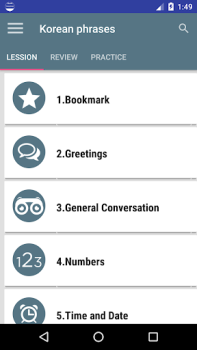 İndir Common Korean phrases Eğitim Android için