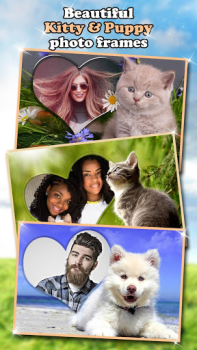 İndir All Animals Photo Frames 🐅 Wildlife 🐈 Cute Pets Fotoğraf Android için Ekran görüntüsü 4