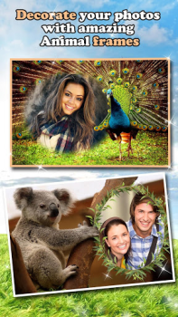 İndir All Animals Photo Frames 🐅 Wildlife 🐈 Cute Pets Fotoğraf Android için Ekran görüntüsü 5