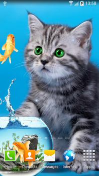 İndir Cat Live Wallpaper Özelleştirme Android için Ekran görüntüsü 5