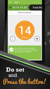 İndir 100 şınav Sağlık & Fitness Android için Ekran görüntüsü 4