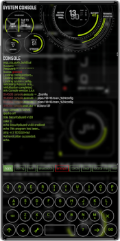 İndir Aris Launcher, Hacker Style UI Özelleştirme Android için Ekran görüntüsü 2