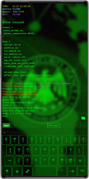 İndir Aris Launcher, Hacker Style UI Özelleştirme Android için Ekran görüntüsü 3
