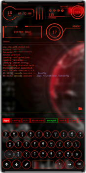 İndir Aris Launcher, Hacker Style UI Özelleştirme Android için Ekran görüntüsü 4