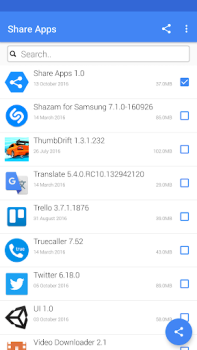 İndir FastShare: Send Apps Araçlar Android için Ekran görüntüsü 2