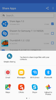 İndir FastShare: Send Apps Araçlar Android için Ekran görüntüsü 4
