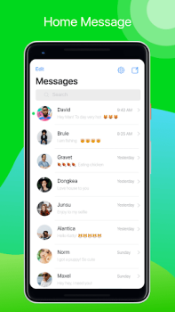 İndir Messages - Texting OS 18 İletişim Android için