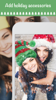 İndir Christmas Photo Frames & Cards Fotoğraf Android için Ekran görüntüsü 2