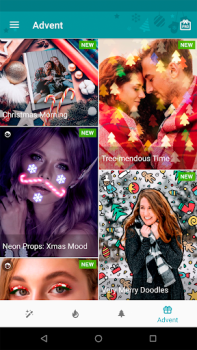 İndir Christmas Photo Frames & Cards Fotoğraf Android için Ekran görüntüsü 7