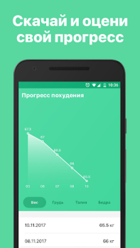 İndir Счетчик калорий диета 10Levels Sağlık & Fitness Android için Ekran görüntüsü 5