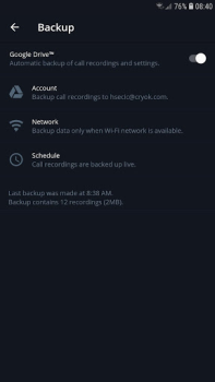 İndir Çağrı kaydedici Araçlar Android için Ekran görüntüsü 4