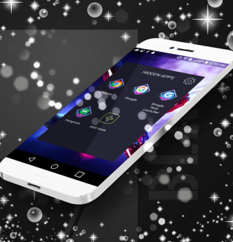 İndir Siyah Tema Başlatıcı Özelleştirme Android için Ekran görüntüsü 4