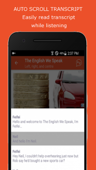 İndir 6 Minute English - Practice Listening Everyday Eğitim Android için Ekran görüntüsü 5